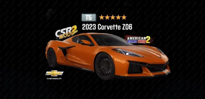 ?? CSR2  2023 Chevrolet Corvette Z06 car mod preview