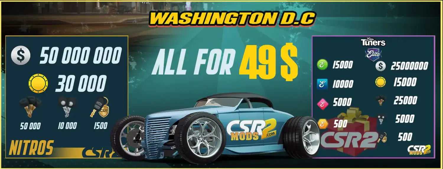 Csr2 American Road Trip 3: Washington D.c. Duality