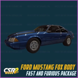 Ford Mustang Fox Body 1 ✅ Csr2 Mods Store