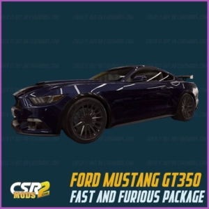 Ford Mustang Gt350 1 ✅ Csr2 Mods Store