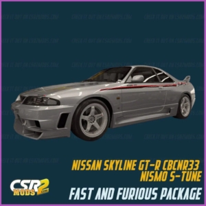 Nissan Skyline Gt R Bcnr33 Nismo S Tune 1 ✅ Csr2 Mods Store
