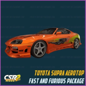 Toyota Supra Aerotop 1 ✅ Csr2 Mods Store