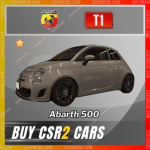 CSR2 Abarth 500 Gold Stars Car | CSR2 MODS