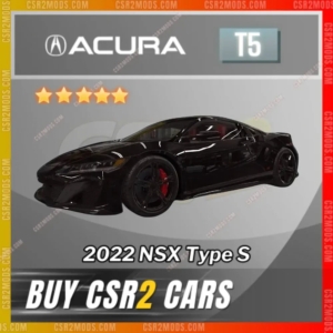 CSR2 Acura Nsx Type S 2022 Gold Stars Car | CSR2 MODS