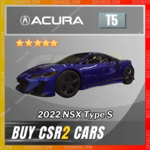 Csr2 Acura Nsx Type S 2022 Gold Stars Car | Csr2 Mods
