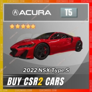 Csr2 Acura Nsx Type S 2022 Gold Stars Car | Csr2 Mods
