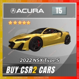 Csr2 Acura Nsx Type S 2022 Gold Stars Car | Csr2 Mods