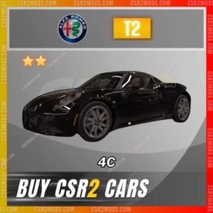 CSR2 Alfa Romeo 4C Gold Stars Car | CSR2 MODS