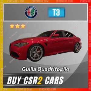 Csr2 Alfa Romeo Guilia Gold Stars Car | Csr2 Mods