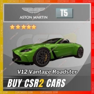 Csr2 Aston Martin V12 Vantage Roadster Gold Stars Car | Csr2 Mods