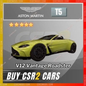 Csr2 Aston Martin V12 Vantage Roadster Gold Stars Car | Csr2 Mods