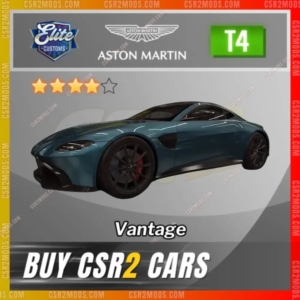 Csr2 Aston Martin Vantage Gold Stars Car | Csr2 Mods