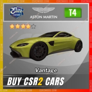 Csr2 Aston Martin Vantage Gold Stars Car | Csr2 Mods