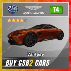 Csr2 Aston Martin Vantage Gold Stars Car | Csr2 Mods