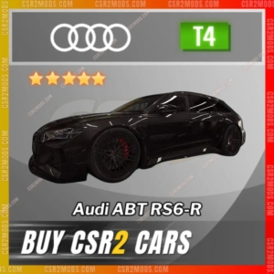 CSR2 Audi Abt Rs6 R Gold Stars Car | CSR2 MODS