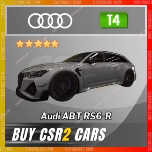 Csr2 Audi Abt Rs6 R Gold Stars Car | Csr2 Mods