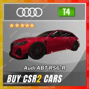 Csr2 Audi Abt Rs6 R Gold Stars Car | Csr2 Mods