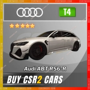Csr2 Audi Abt Rs6 R Gold Stars Car | Csr2 Mods