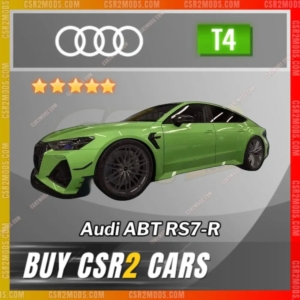 Csr2 Audi Abt Rs7 R Gold Stars Car | Csr2 Mods