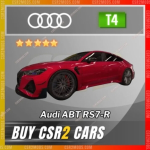 Csr2 Audi Abt Rs7 R Gold Stars Car | Csr2 Mods