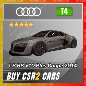 Csr2 Audi Lb R8 V10 Plus Coupe 2014 Gold Stars Car | Csr2 Mods