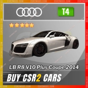 Csr2 Audi Lb R8 V10 Plus Coupe 2014 Gold Stars Car | Csr2 Mods