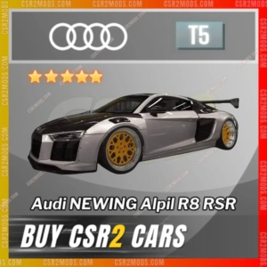 Csr2 Audi Newing Alpil R8 Rsr Gold Stars Car | Csr2 Mods