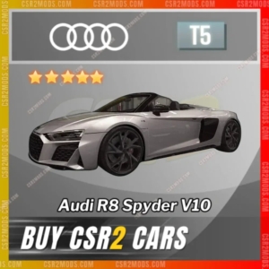 Csr2 Audi, R8 Spyder V10 Gold Stars Car | Csr2 Mods