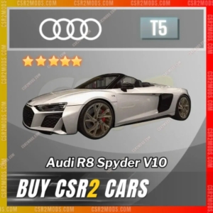 Csr2 Audi, R8 Spyder V10 Gold Stars Car | Csr2 Mods