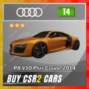 Csr2 Audi, R8 V10 Plus Coupe 2014 Gold Stars Car | Csr2 Mods