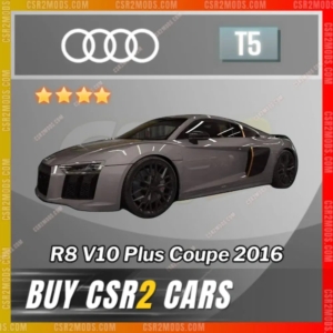 Csr2 Audi, R8 V10 Plus Coupe 2016 Gold Stars Car | Csr2 Mods