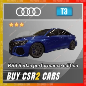 Csr2 Audi, Rs3 Sedan Performance Edition Gold Stars Car | Csr2 Mods