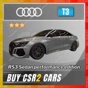 Csr2 Audi, Rs3 Sedan Performance Edition Gold Stars Car | Csr2 Mods
