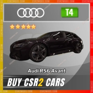 Csr2 Audi, Rs6 Avant Gold Stars Car | Csr2 Mods