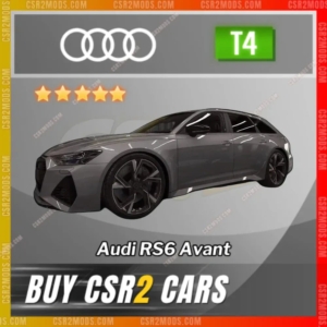 Csr2 Audi, Rs6 Avant Gold Stars Car | Csr2 Mods