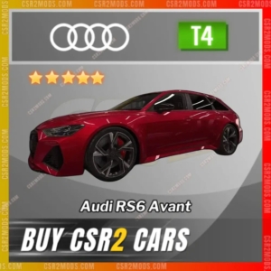 Csr2 Audi, Rs6 Avant Gold Stars Car | Csr2 Mods