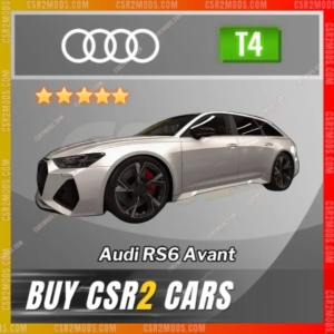 Csr2 Audi, Rs6 Avant Gold Stars Car | Csr2 Mods