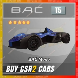 Csr2 Bac Mono Gold Stars Car | Csr2 Mods