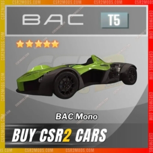 Csr2 Bac Mono Gold Stars Car | Csr2 Mods