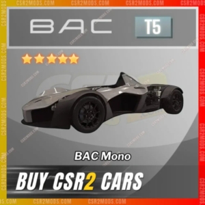 Csr2 Bac Mono Gold Stars Car | Csr2 Mods