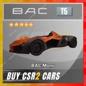 Csr2 Bac Mono Gold Stars Car | Csr2 Mods