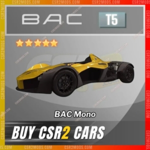 Csr2 Bac Mono Gold Stars Car | Csr2 Mods