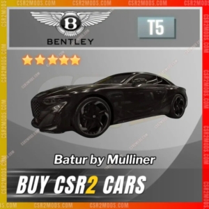 CSR2 Bentley Batur By Mulliner Gold Stars Car | CSR2 MODS