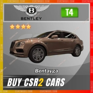 Csr2 Bentley Bentayga Gold Stars Car | Csr2 Mods