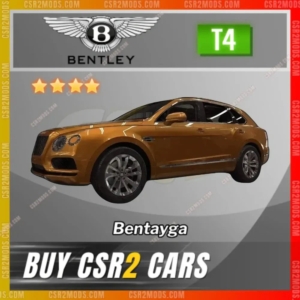Csr2 Bentley Bentayga Gold Stars Car | Csr2 Mods