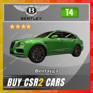 Csr2 Bentley Bentayga Gold Stars Car | Csr2 Mods
