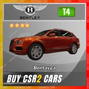 Csr2 Bentley Bentayga Gold Stars Car | Csr2 Mods