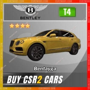 Csr2 Bentley Bentayga Gold Stars Car | Csr2 Mods