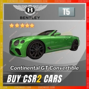 Csr2 Bentley Continental Gt Convertible Gold Stars Car | Csr2 Mods