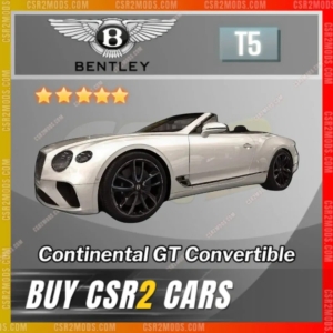 Csr2 Bentley Continental Gt Convertible Gold Stars Car | Csr2 Mods